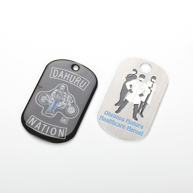 عالية الجودة 316l الفولاذ المقاوم للصدأ 20 ملليمتر المعادن الكلب طوق سلسلة من قلادة مع اسم العلامة الكلب طوق الحيوانات الأليفة