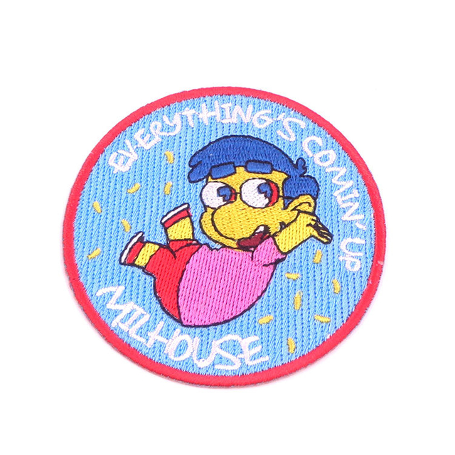 الجملة OEM مخصص النسيج والتطريز التصحيح للقميص جرلي