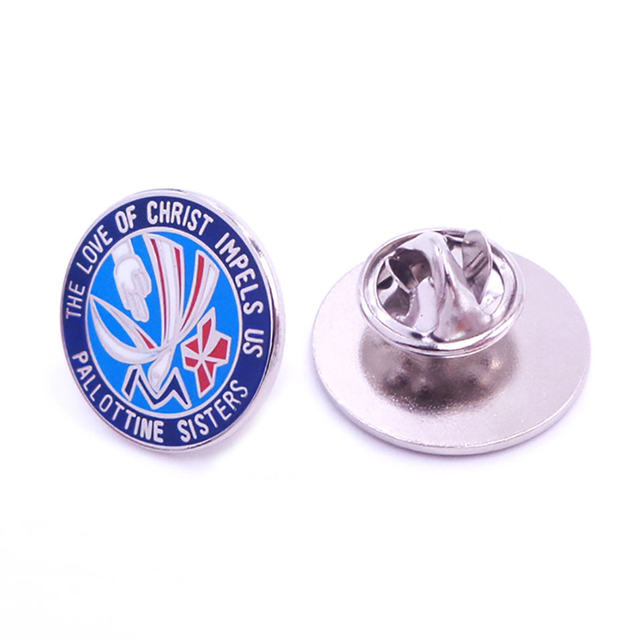 لا يوجد حد أدنى من صانع دبابيس تصنيع معدن مخصص مخصص صلب طية صدر السترة من المينا الصلب