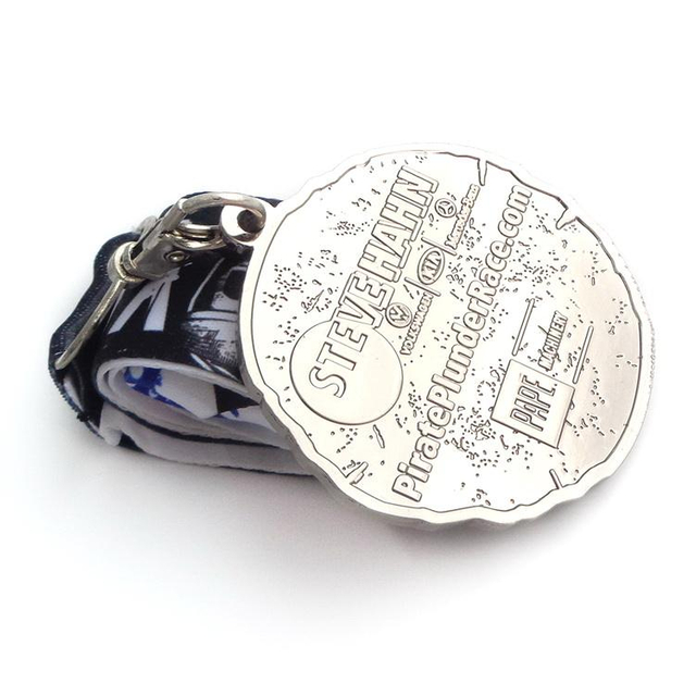 تشونغشان صنع مخصص ميدالية الرماية زورق التنين في القرون الوسطى مع سليمان الخماسي