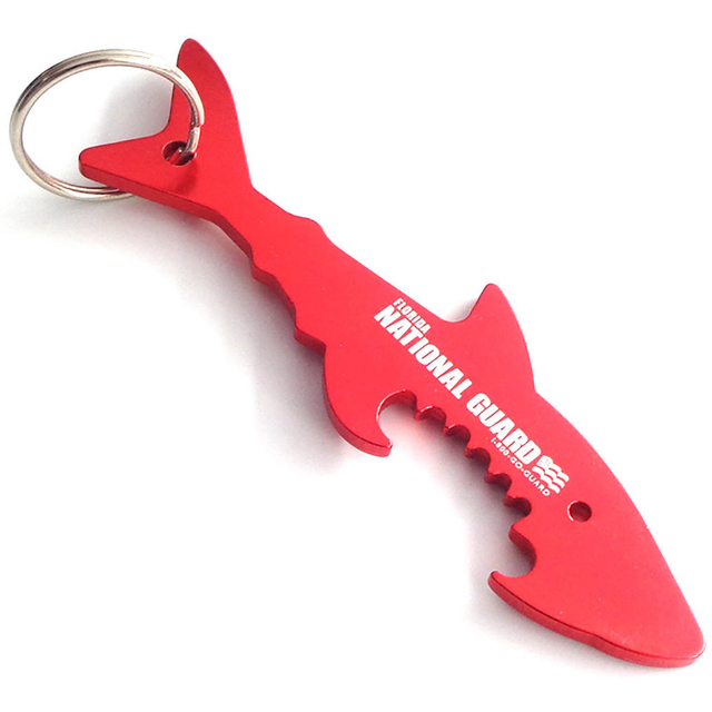 تصميم مجاني مخصص شعار الحيوان شكل سلسلة المفاتيح الفولاذ المقاوم للصدأ فتاحة زجاجات