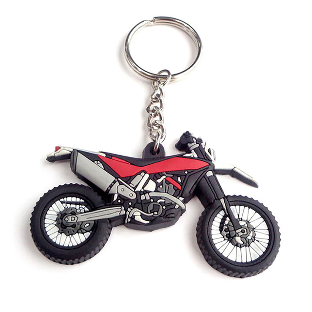 تسويق OEM مخصص عصري موتوكروس Keychain Keychain