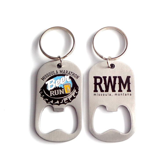 مخصص جولة المفاتيح تشونغشان فتاحة زجاجة الفولاذ المقاوم للصدأ بطاقة الائتمان