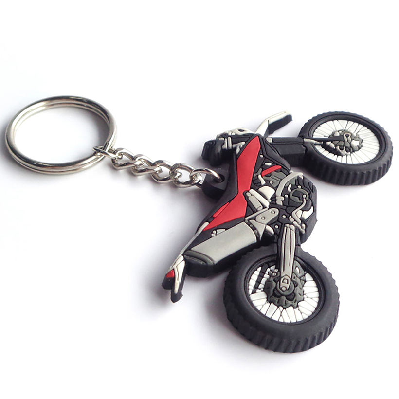تسويق OEM مخصص عصري موتوكروس Keychain Keychain