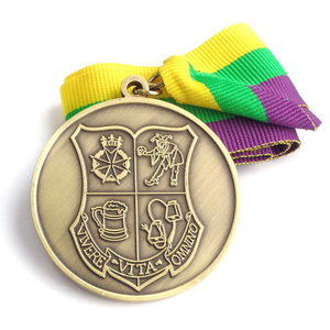 مخصص النقش بالنيكل النقش بالليزر ميداليات مخصصة للأطفال مع ميدالية الشريط