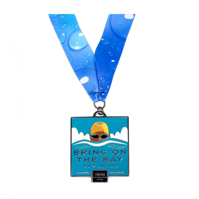 الصين تصنيع الجملة ميدالية ميدالية معدنية رياضية المينا الناعمة جائزة ميدالية