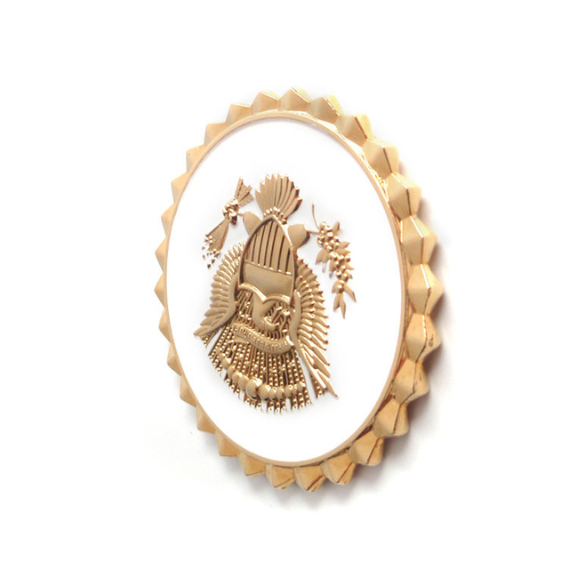 الصين مخصص الباندا المعدنية الرخيصة المورد عملات النحاس الذهب التحدي