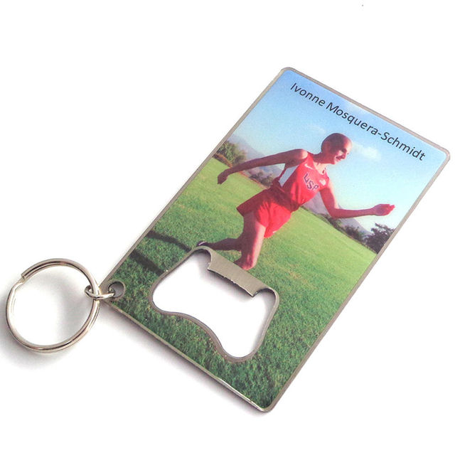 الجملة النبيذ سبائك الزنك الحائط المطبوعة فتاحات زجاجة بيرة بطاقة الائتمان