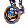 ميدالية معدنية مخصصة من الورق المقوى مغلف رياضي ميدالية الجودو سبورت لميداليات دراجون بوت أستراليا سكوير