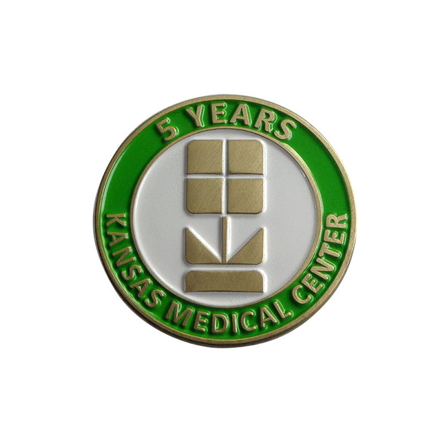 المعادن الحرفية الصانع جولة المينا الناعمة الذهب مخصص شارة دبوس المينا لا يوجد حد أدنى