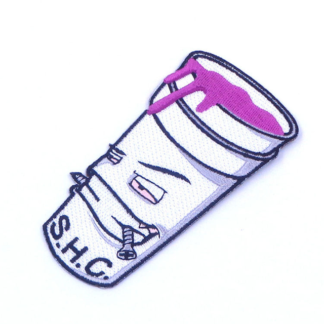 الجملة 0.7mm سماكة الحديد المخصص المنسوجة على التصحيح للحقائب